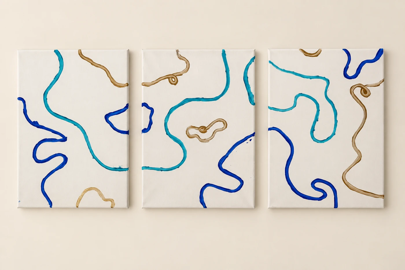 Trio de lignes
